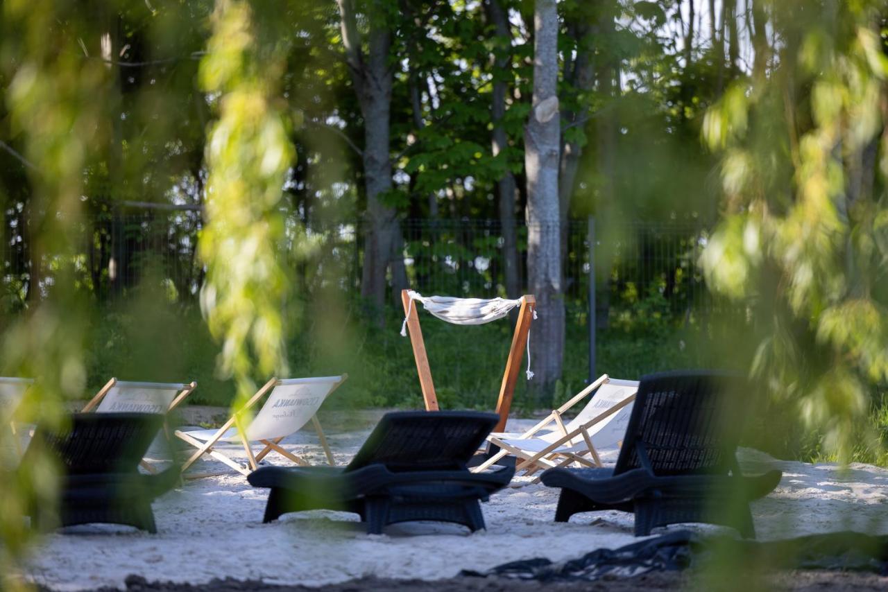Domki Villa Hoff Resort Trzęsacz Extérieur photo